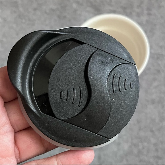 Clay Art Travel Tumbler Mug Like A Boss Pink White 9 Oz Latte Ceramic with Lid - Picture 10 of 13